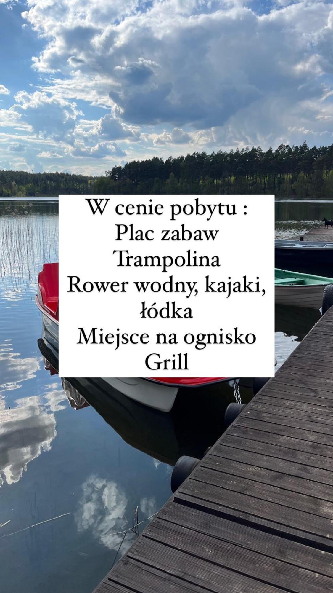 Domki Letniskowe Nad Jeziorem Kazub Cieciorka Ngoại thất bức ảnh